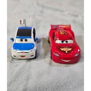 Disney Pixar Cars Frank Clutchenson and Lightning McQueen